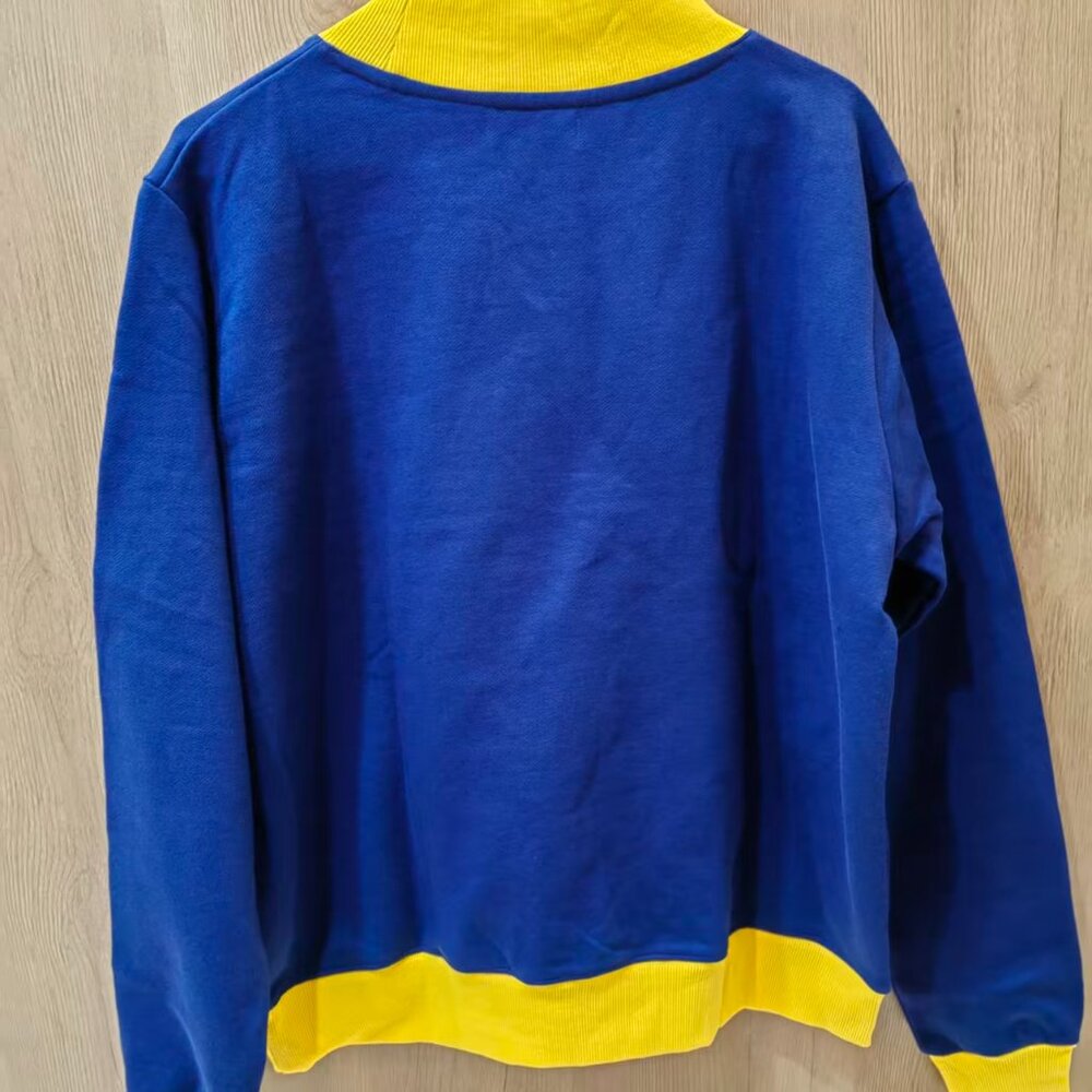 Parke Women's Yellow Crew Neck Sweater - Picture 2 of 6